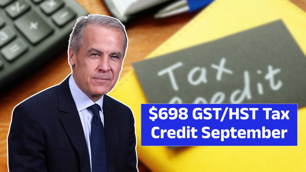 $698 GSTHST Tax Credit September 2025